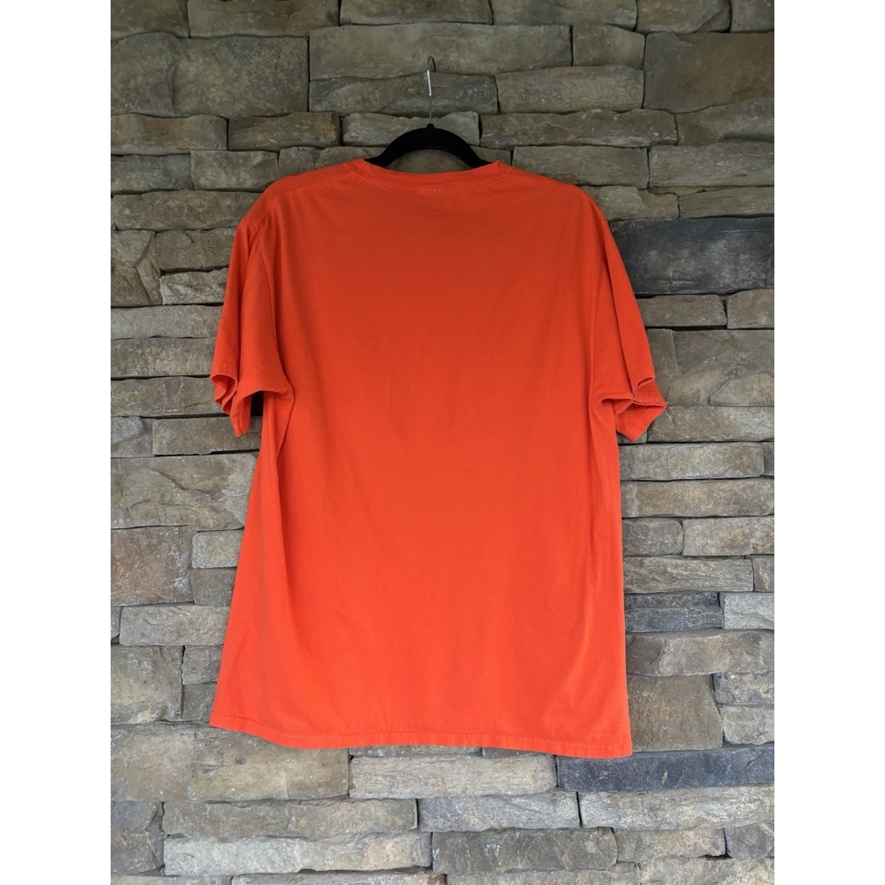 Mens (Large) Fanatics NCAA Clemson Tigers 2018 National Champions Tshirt Orange - Picture 3 of 4
